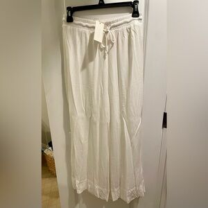 Z Supply White Flowy Pants